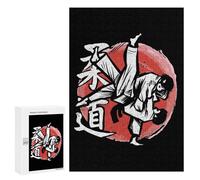 Puzzle pour Adolescents300 PCS Judo Hand Drawn Fighters Puzzle pour Adultes - Jeux Amusants Et Stimulants - Offrez-Le en Cadeau À Toute La Famille 300 PCS