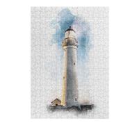 Puzzle pour Adolescents38x26cm/1000pcs Cape Nelson Lighthouse Puzzle pour Adultes - Jeu De Réflexion - Cadeau d'anniversaire - Cadeau Anti-Stress 38x26cm/1000pcs