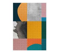 Puzzle pour Adolescents38x26cm/1000pcs Modern Geometry 15 Puzzle pour Adultes - Jeux Relaxants - Décoration Intérieure - Cadeaux Anti-Stress 38x26cm/1000pcs