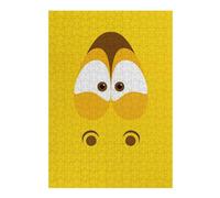 Puzzle pour Adolescents38x26cm/1000pcs Yellow Larva Puzzle pour Adultes - Jouets Anti-Stress - Analyse Et Logique - Cadeaux pour Réduire Le Stress 38x26cm/1000pcs