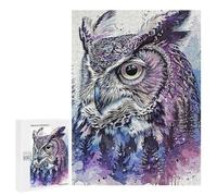 Puzzle pour Adolescents500 PCS Owl Paint Puzzle pour Adultes - Jeux Amusants Et Stimulants - Offrez-Le en Cadeau À Toute La Famille 500 PCS