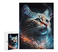 Puzzle pour Adolescents500 PCS The Magic Cat Puzzle pour Adultes - Jeux Amusants Et Stimulants - Offrez-Le en Cadeau À Toute La Famille 500 PCS