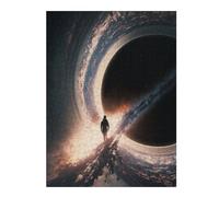 Puzzle pour Adolescents52x38cm/1000pcs The Black Hole Casse-tête pour Adolescents - Décoration Murale pour Anniversaire, Noël 52x38cm/1000pcs