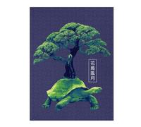 Puzzle pour Adolescents52x38cm/1000pcs Tortoise and Tree Puzzle pour Adultes - Jeu De Réflexion - Cadeau d'anniversaire - Cadeau Anti-Stress 52x38cm/1000pcs