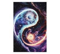 Puzzle pour Adolescents75x50cm/1000pcs Cosmic Yin-Yang Portal-2 Puzzle pour Adultes, Décoration Murale, Cadeau d'anniversaire Idéal pour Toute La Famille 75x50cm/1000pcs