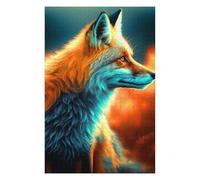 Puzzle pour Adolescents75x50cm/1000pcs Fox Puzzle pour Adultes - Jeu De Réflexion - Cadeau d'anniversaire - Cadeau Anti-Stress 75x50cm/1000pcs