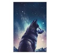 Puzzle pour Adolescents75x50cm/1000pcs Husky Galaxy Puzzle pour Adultes - Jeu De Réflexion - Cadeau d'anniversaire - Cadeau Anti-Stress 75x50cm/1000pcs