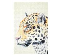 Puzzle pour Adolescents75x50cm/1000pcs Leopard Fractal Colored Puzzle pour Adultes - Jeu De Réflexion - Cadeau d'anniversaire - Cadeau Anti-Stress 75x50cm/1000pcs