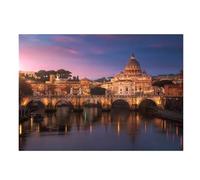 Puzzle pour Adulte - Puzzles 2000 pièces - Paysage du Pont du château - DIY Puzzles,Décoration Familiale,Cadeaux de Vacances Puzzle Jouet