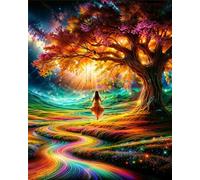 Puzzle pour Adulte - Puzzles 30 pièces - Fille du Paysage du Pays des Merveilles - DIY Puzzles,Décoration Familiale,Cadeaux de Vacances Puzzle Jouet