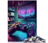 Puzzle pour Adulte Salle de Jeu Puzzle 1000 pièces pour Adultes et Enfants à partir de 12 Ans Puzzles en Carton pour Adultes Cadeaux Taille : 26 x 38 cm