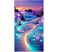 Puzzle pour Adulte, Scène de Neige hivernale (T ; 1000 Piece)