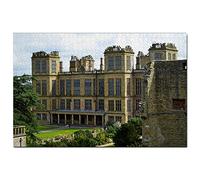 Puzzle pour Adultes, 100 pièces, Hardwick Hall et Jardins de Chesterfield, Angleterre, Royaume-Uni, Souvenir de Voyage, 45,5 x 35,5 cm