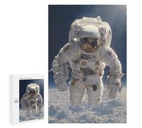 Puzzle pour Adultes 1000 PCS Astronaut Floating in Space-17 Puzzles pour Adolescents Découpe De Précision pour Anniversaire, Noël Jouet Jeu Intellectuel 1000 PCS