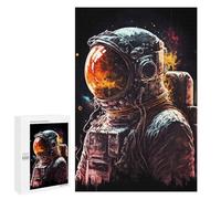Puzzle pour Adultes 1000 PCS Astronaut Inspired Jeux De Puzzle Relaxants Décoration Parfaite Cadeaux Uniques pour Anniversaire Et Noël 1000 PCS