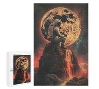 Puzzle pour Adultes 1000 PCS Astronaut Lost in Space Puzzles pour Adolescents Jeux De Société Difficile Difficile Est Idéal comme Cadeau 1000 PCS