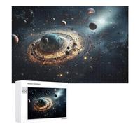 Puzzle pour Adultes 1000 PCS Beyond The Horizon Galaxy Puzzle pour Adultes, Jeu De Réflexion, Découpe De Précision, Cadeaux Uniques pour Anniversaire Et Noël 1000 PCS