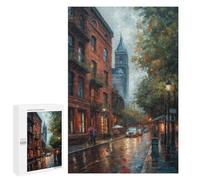 Puzzle pour Adultes 1000 PCS Boston Charm USA Puzzle pour Adultes, Jeu De Réflexion, Décoration Murale, Idéal comme Cadeau 1000 PCS
