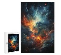 Puzzle pour Adultes 1000 PCS Cosmic Nebula Sky Puzzles pour Adultes Cadeau d'anniversaire Jeu D'interaction Parent-Enfant Jeu Intellectuel 1000 PCS