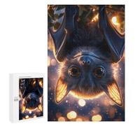 Puzzle pour Adultes 1000 PCS Cute Bat Hanging Upside Down Puzzles pour Adolescents Jeux De Société Difficile Difficile Est Idéal comme Cadeau 1000 PCS
