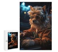 Puzzle pour Adultes 1000 PCS Cute Gaming Dog Puzzles pour Adolescents Jeux De Société Difficile Difficile Est Idéal comme Cadeau 1000 PCS