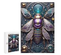 Puzzle pour Adultes 1000 PCS Ethereal Steampunk Cicada Puzzles pour Adolescents Jeux Relaxants Cadeaux pour Femmes Cadeaux Uniques pour Anniversaire Et Noël 1000 PCS