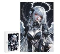 Puzzle pour Adultes 1000 PCS Gothic Anime Angel Jeux De Puzzle Relaxants Décoration Parfaite Cadeaux Uniques pour Anniversaire Et Noël 1000 PCS