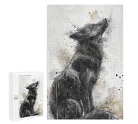 Puzzle pour Adultes 1000 PCS Howling Essence Puzzles pour Adolescents Jeu Manuel Décoration Intérieure Jeu Stimulant Cadeaux 1000 PCS