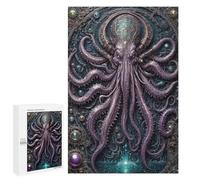 Puzzle pour Adultes 1000 PCS King Mythologique Cthulhu Puzzle pour Adolescents, Jeu de Réflexion, Analyse Et Logique 1000 PCS
