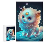 Puzzle pour Adultes 1000 PCS Magical Fantasy Creature Puzzles pour Adultes Course De Vitesse Manuelle Activité Parent-Enfant, pour Toute La Famille 1000 PCS