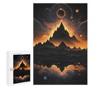 Puzzle pour Adultes 1000 PCS Moonlit Majesty Mountain Puzzles pour Adolescents Jeux Relaxants Cadeaux pour Femmes Cadeaux Uniques pour Anniversaire Et Noël 1000 PCS