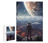 Puzzle pour Adultes 1000 PCS One Man Alone Puzzles pour Adolescents Jeu Manuel Décoration Intérieure Jeu Stimulant Cadeaux 1000 PCS