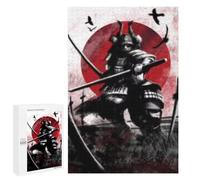 Puzzle pour Adultes 1000 PCS Samurai Warrior Poster-1 Jeux De Puzzle Relaxants Décoration Parfaite Cadeaux Uniques pour Anniversaire Et Noël 1000 PCS