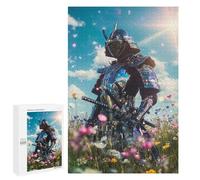 Puzzle pour Adultes 1000 PCS Samurai Warrior Puzzle pour Adultes, Jeu Manuel, Décoration Murale, Cadeau d'anniversaire Et Cadeau Unique 1000 PCS