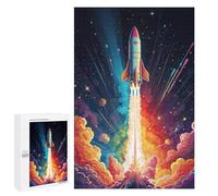 Puzzle pour Adultes 1000 PCS Space Journey Rainbow Puzzle pour Adultes, Jeu De Réflexion, Décoration Murale, Idéal comme Cadeau 1000 PCS
