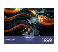 Puzzle pour Adultes 1000 Pièces Abstract 3D Rendered Background Puzzle Jeux Relaxants Défi Difficile Cadeaux Uniques pour Anniversaire Et Noël 52x38cm/1000pcs