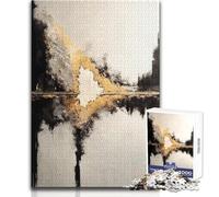 Puzzle pour Adultes 1000 pièces Abstrait Burn, Jeu Relaxant et Stimulant, pour Un Anniversaire, Dimensions 38x26cm