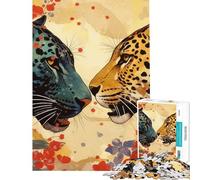 Puzzle pour Adultes 1000 pièces Amour Interdit Puzzle pour Adolescents Jeu Familial Découpe de précision Difficile à compléter (Dimensions 38x52cm)