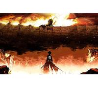 Puzzle pour Adultes 1000 pièces Anime Attack on Titan Puzzle pour Enfants Jouet éducatif Jeu de réflexion Cadeau Adolescent Bricolage Divertissement familial38x52cm