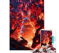 Puzzle pour Adultes 1000 pièces Apocalypse des Lapins Jeu de Manipulation Décoration Parfaite Cadeaux d'anniversaire et de Noël Uniques (Dimensions 50x75cm)