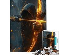 Puzzle pour Adultes 1000 pièces Archer Mort-Vivant Difficile et Stimulant Jeu éducatif et Pratique pour Les 14 Ans et Plus Jeu de Puzzle proposé (50x75cm)