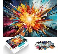 Puzzle pour Adultes 1000 pièces Art Casse-tête Puzzle 26x38cm Chaque pièce est Unique - Jeu Familial Amusant et Stimulant