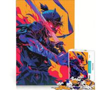 Puzzle pour Adultes 1000 pièces Art de Guerriers samouraïs Jeu de réflexion Interaction Parent-Enfant renforce Les Liens d'amour Entre Les Couples 38x52cm