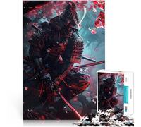 Puzzle pour Adultes 1000 pièces Art du Guerrier samouraï pour Le Jeu éducatif Challenge Toy Jouets de décoration pour la Maison 50x70cm