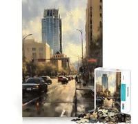 Puzzle pour Adultes 1000 pièces Austin Art USA à Articulation Lisse,Jeu cognitif Amusant,Jouet,Jeu Occasionnel,Cadeau d'anniversaire pour l'esprit (38x52cm)