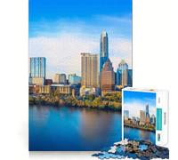 Puzzle pour Adultes 1000 pièces Austin Flawless Fit Art Logic Skill Play Slow Game Play Christmas Calm Gift (38x26cm)