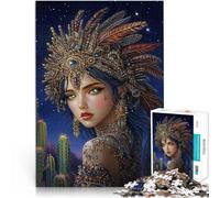 Puzzle pour Adultes 1000 pièces Belle Princesse Difficile à réaliser mais Amusant et Humoristique Jeu de défi Unique 38x26cm