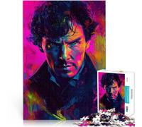 Puzzle pour Adultes 1000 pièces Benoît Le détective Entraînez Votre Cerveau et Vos Mains Liste de souhaits avec Le Père Noël 38x52cm