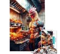 Puzzle pour Adultes 1000 pièces Big Reds BBQ Bash Jeu de Puzzle Relaxant Amusant et Humoristique Cadeau Unique pour Un Anniversaire ou Noël (Dimensions 75x50cm)