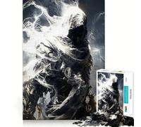 Puzzle pour Adultes 1000 pièces Bright Warrior Premium Cut Play Smart Brain Toy Idle Fun Time Xmas Art Gift (38x26cm)